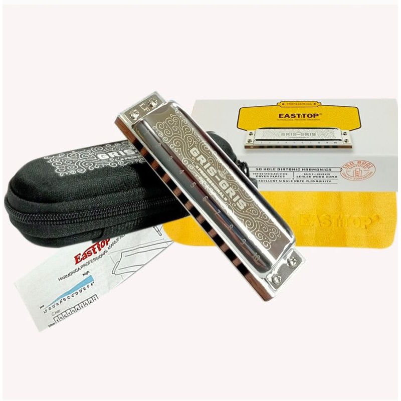 Harmonika Easttop Diatonic Harmonica Easttop 10 Hole Pro-40