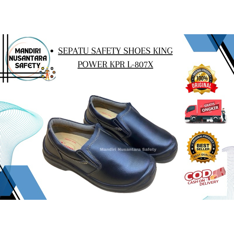 Sepatu Safety Shoes KING POWER KPR L-807X / Sepatu Safety King Power 807x / Sepatu Kpr