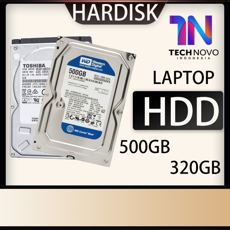 WD RU SAMSUNG  TOSHIBA HDD HP LENOVO HDD LAPTOP 320GB 500GB 2TB Portable 2.5" HARDDISK  MURAH BAGUS 