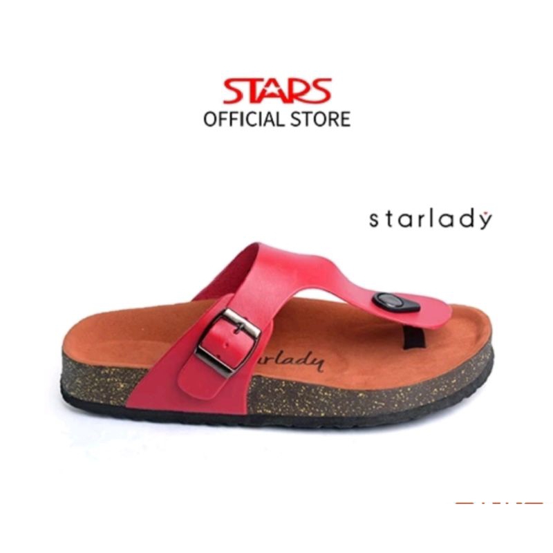 sandal wanita STARLADY FERLIN MERAH