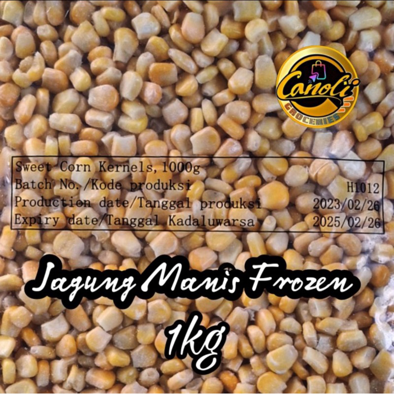 

Jagung Manis Pipil 1 Kg Import Premium/Sweet Corn Kernel Frozen