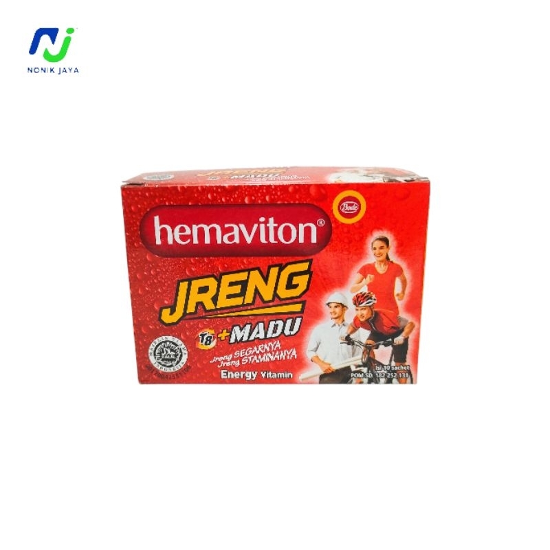 

Hemaviton Jreng Pack Isi 10 Sachet