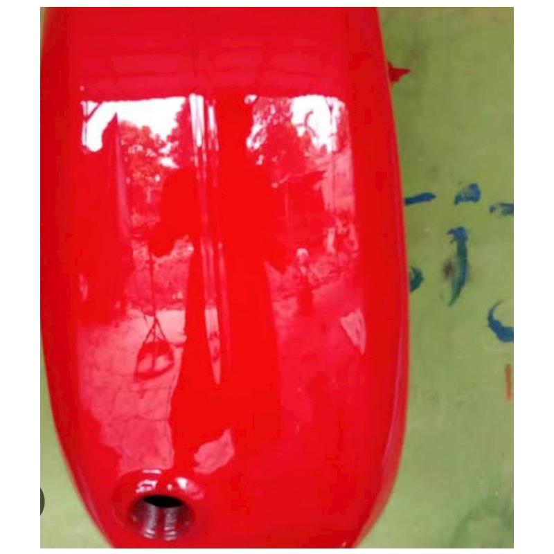 Cat Merah Solid Cat Merah FERARRI Cat MOTOR Mobil Sepeda 1kg