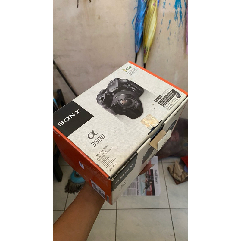 Box kamera sony a3500
