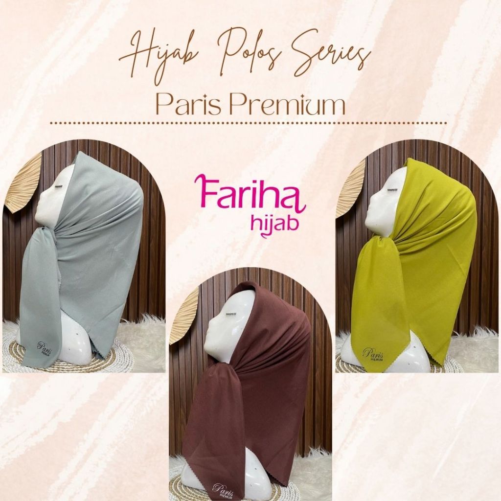 Hijab Paris Premium Lasercut / Hijab Paris Murah