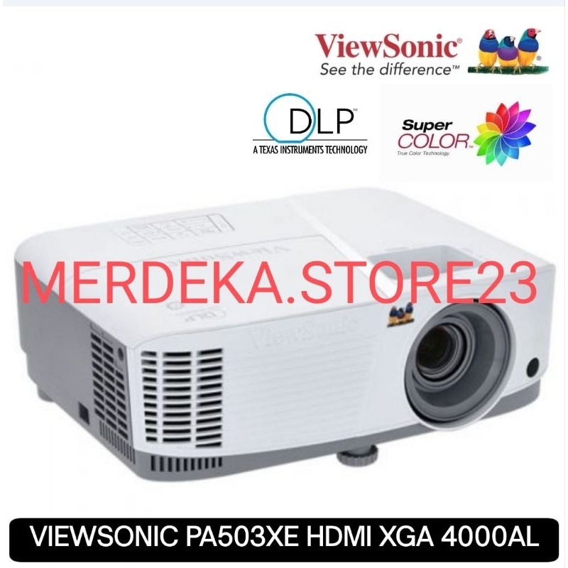 LCD PROJECTOR VIEWSONIC PA503XE 4000 ANSI LUMENS DLP PROYEKTOR VIEWSONIC PA 503 XE XGA HDMI - READY