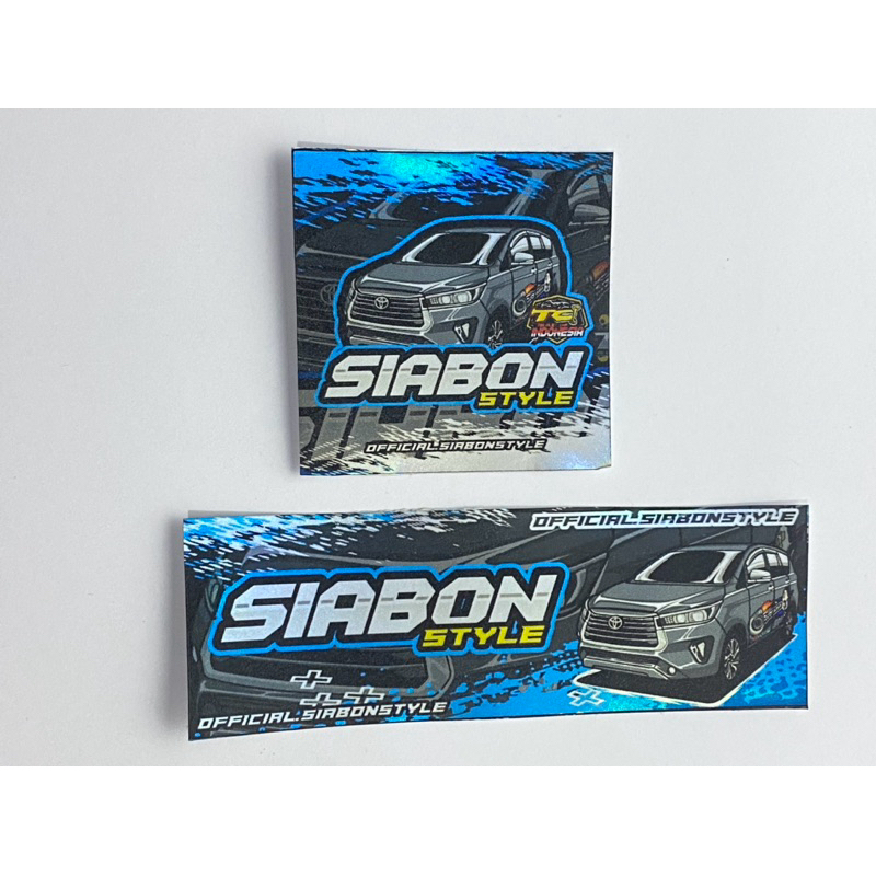 

Stiker Si Abon Style V1 (hologram/holo)