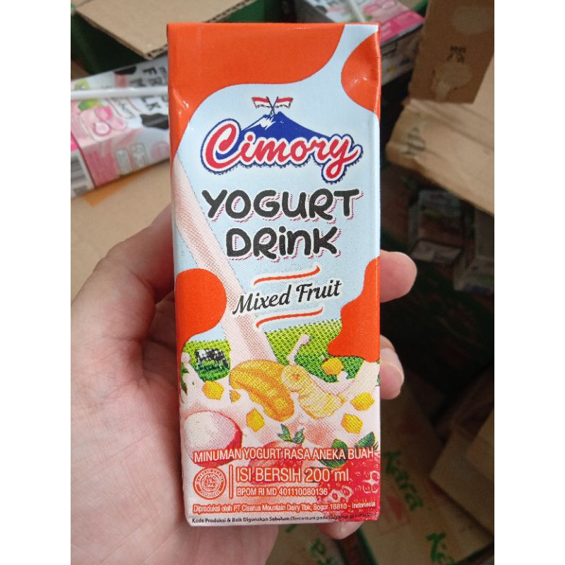 

yoghurt Cimory 200ml rasa mixed fruit