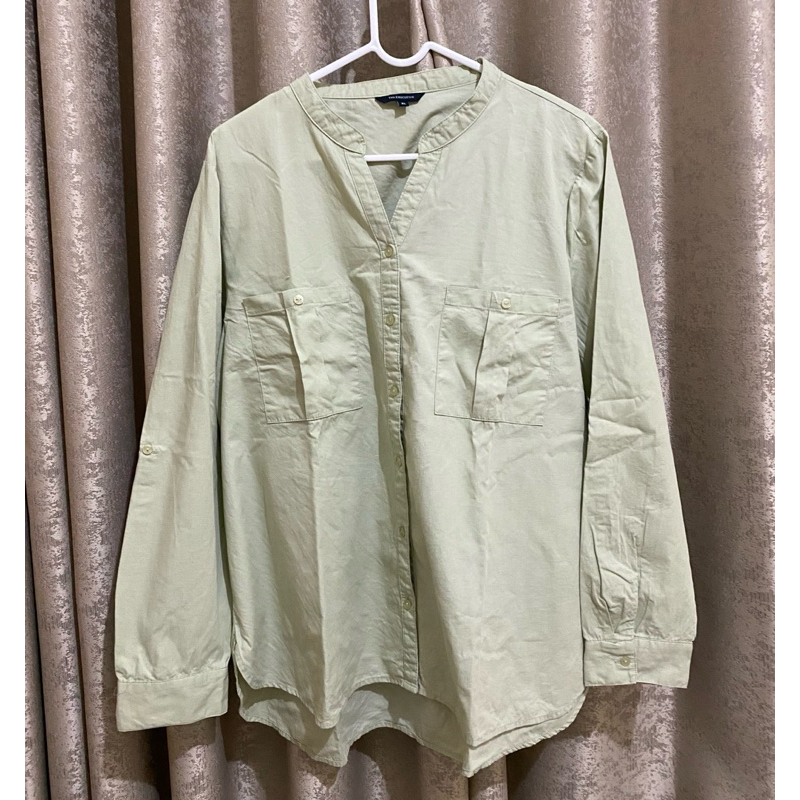 Baju / Kemeja merk THE EXECUTIVE warna mint size XL (Preloved)