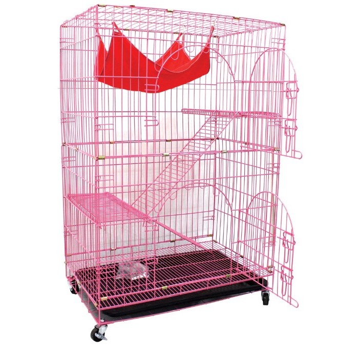 Kandang Kucing Tingkat merk Acis 91090 (77 X 51 X 115cm)