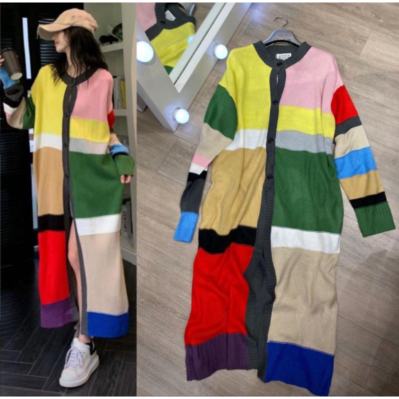 Dress import premium long cardigan