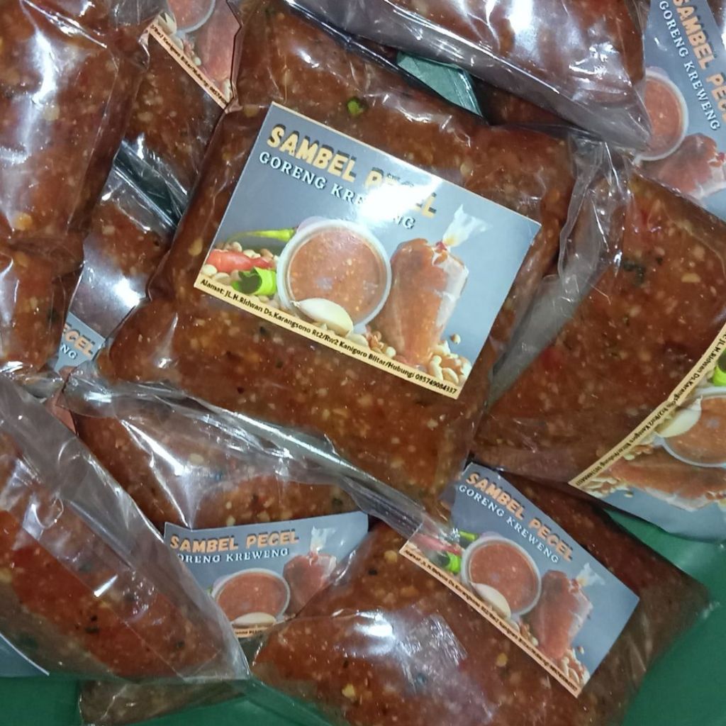 

Sambel Pecel Bu Nur Blitar 500gr Bumbu Pecel