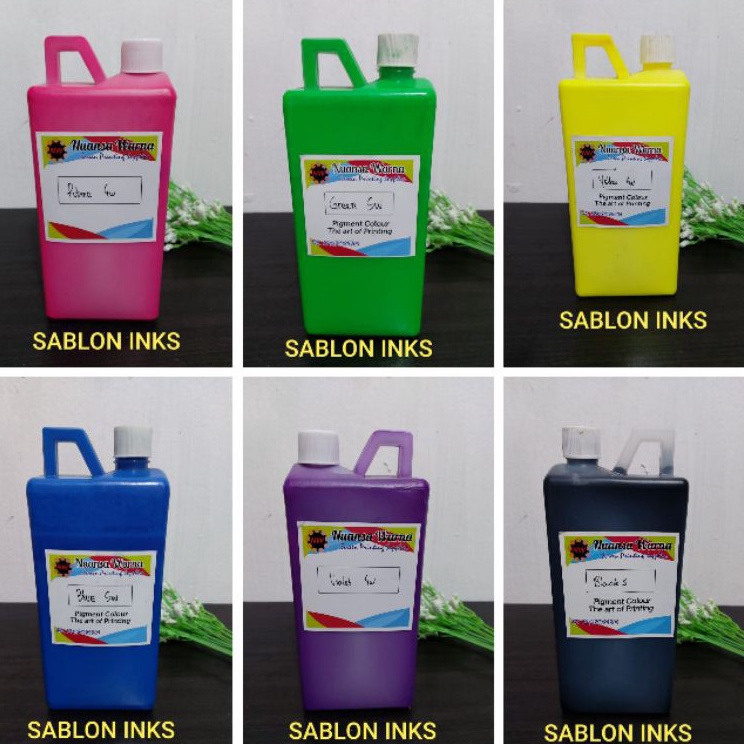 

Ready Terjamin Biang pigment pewarna sablon 1kg