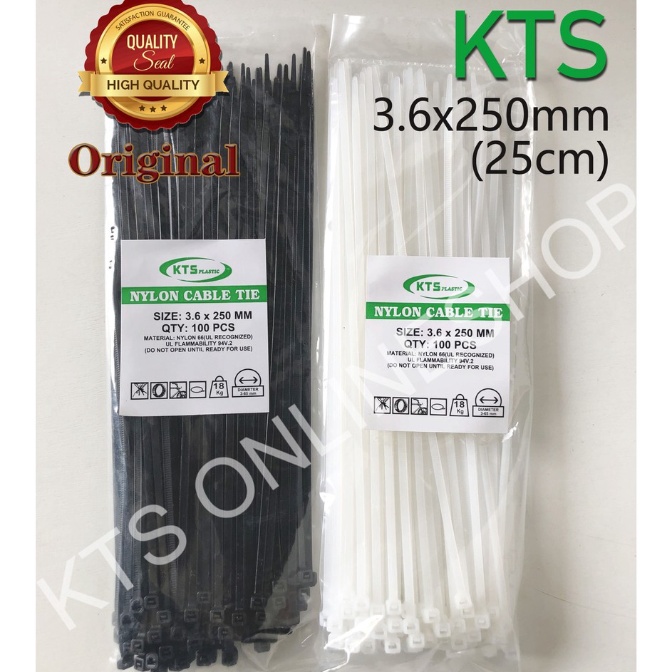 

Super Trending Kabel ties 36x25mm Warna PUTIHHITAM 1PACK Isi 1PCS