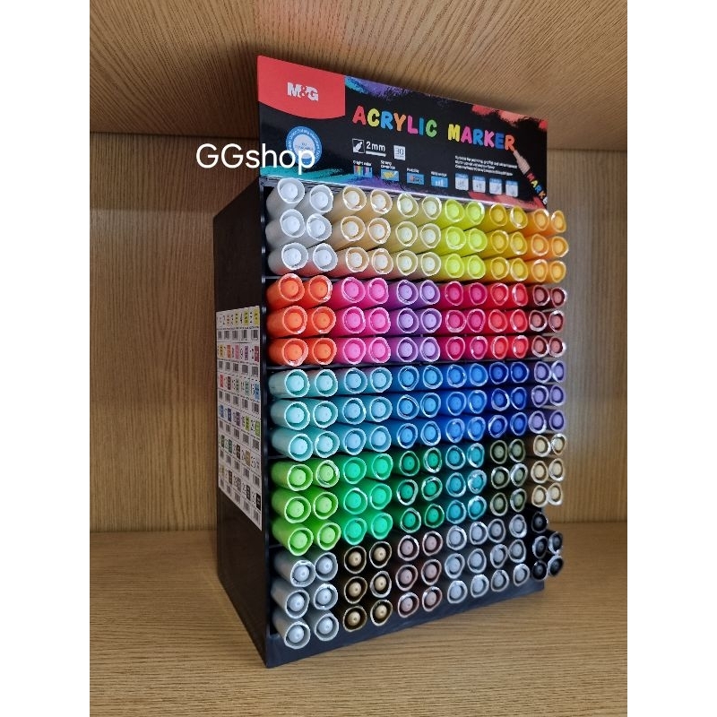 

Acrylic Marker M&G Spidol Pen Aklirik 30 Warna