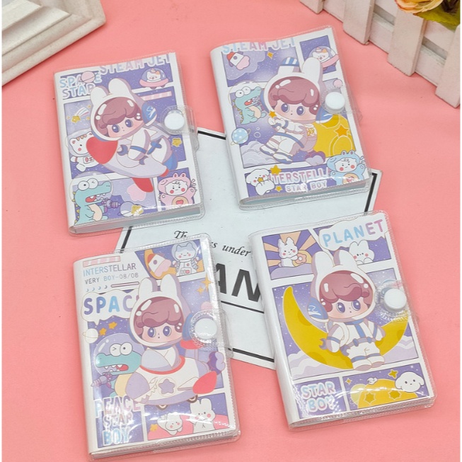 

SPESIAL BULAN INI FANTASY SPACE and Friends Design For Notebook A7 Notebook A7 dengan berbagai motif dan halaman full colors