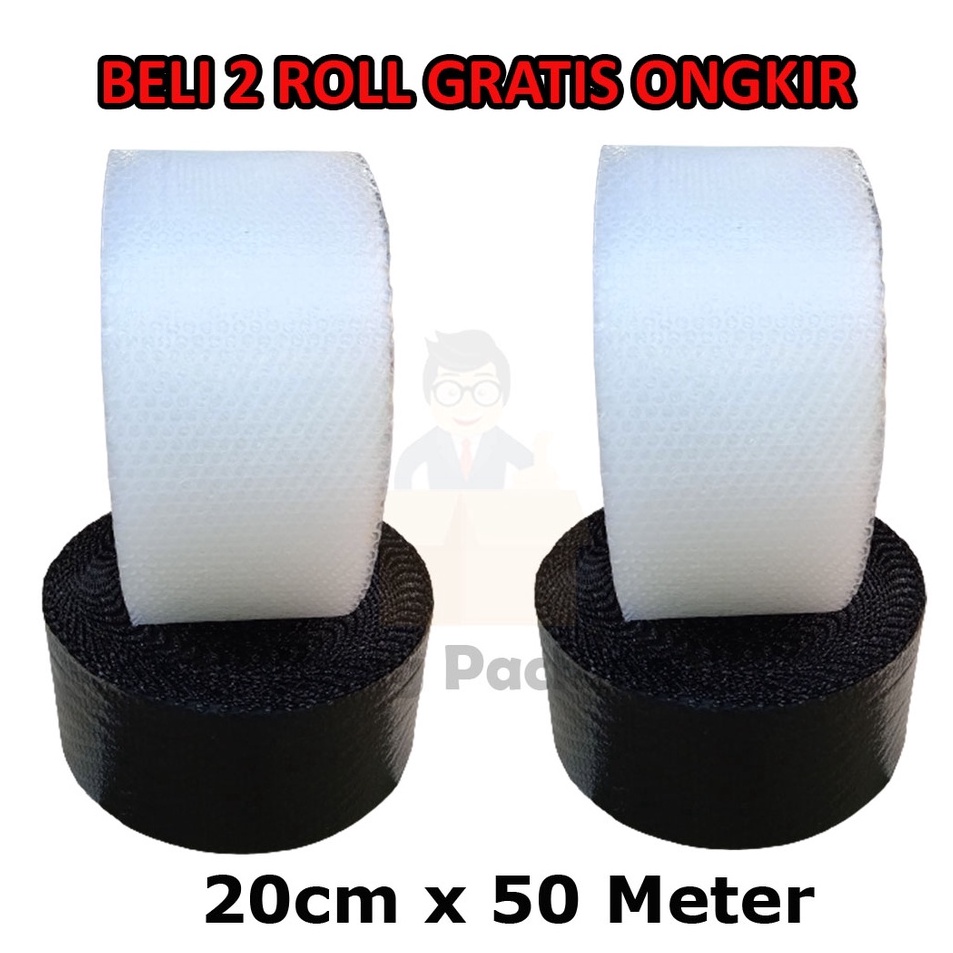

Garansi Resmi bubble wrap 2cm x 5M bubble wrap bening plastik bubble wrap bubble wrap hitam bubble wrap roll bubblewrap babel wrap buble wrap bubble warp