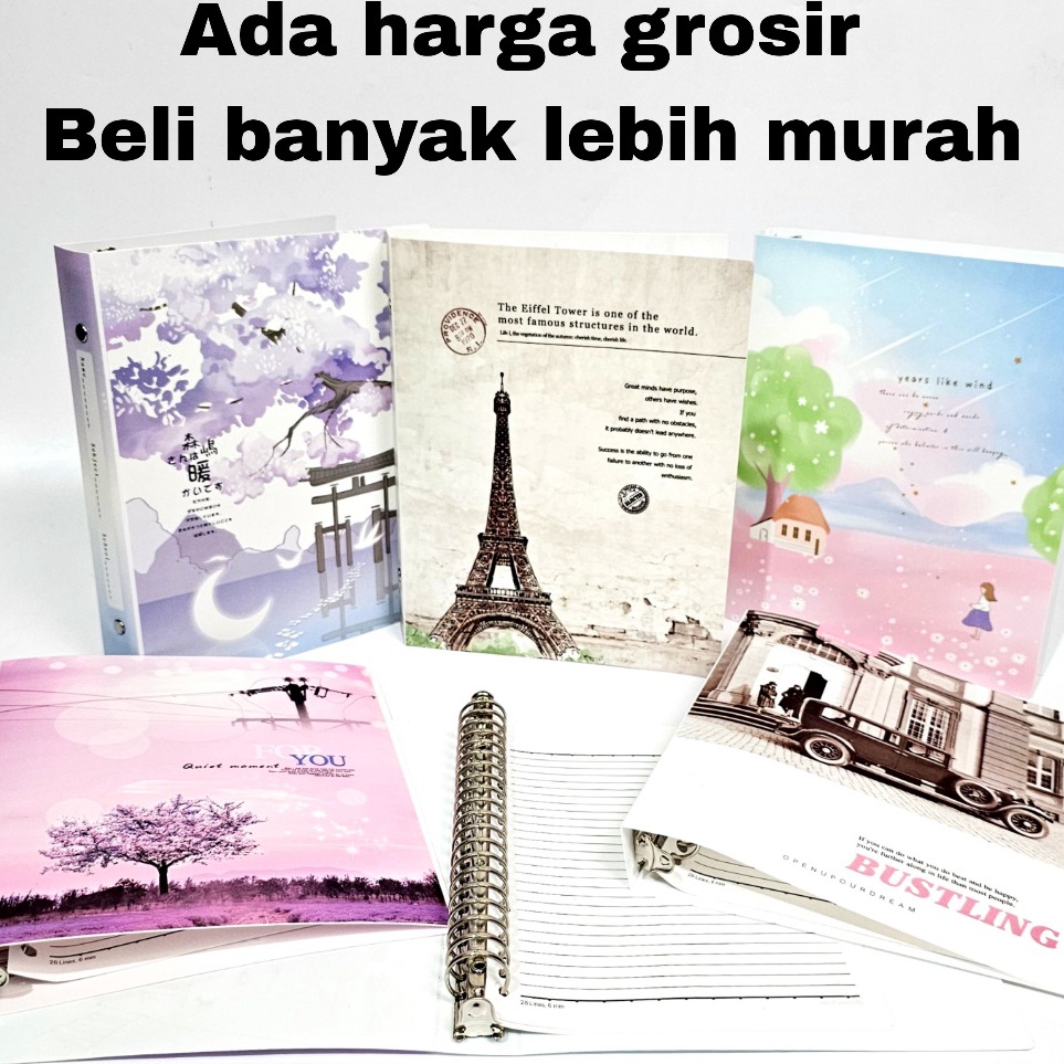 

Diskon Ngetrends SOS Binder Note WZA5 Printing 77725 Buku Ring Map BinderRing NoteBuku Binder