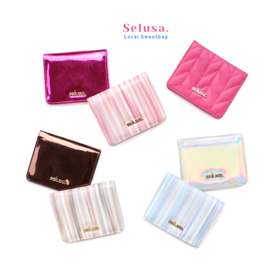 Fresh SELUSA VIONNY WALLET Free Box Exclusive  Dompet Lipat Premium Leather