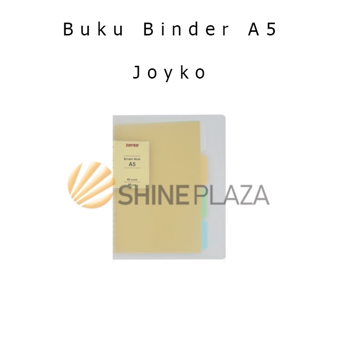 

Buku Binder Note A5 Joyko Transparan Loose Leaf Not A5 Clear Cover