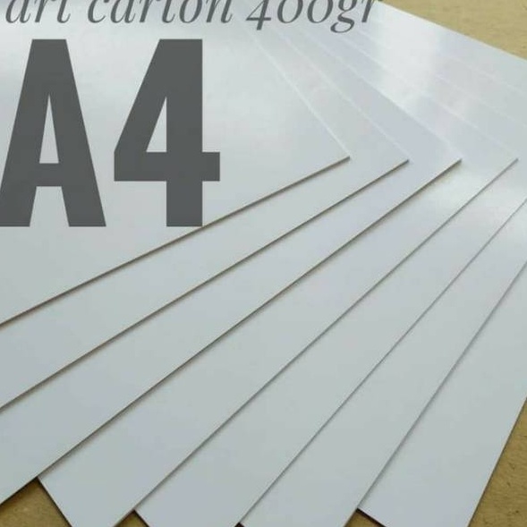 

Gaya 5 Lembar Kes Art Carton 4 Gsm Karton Glossy Uk A4 21cm x 297cm