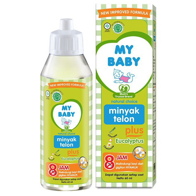 

Readystock My Baby Minyak Telon Plus 8jam