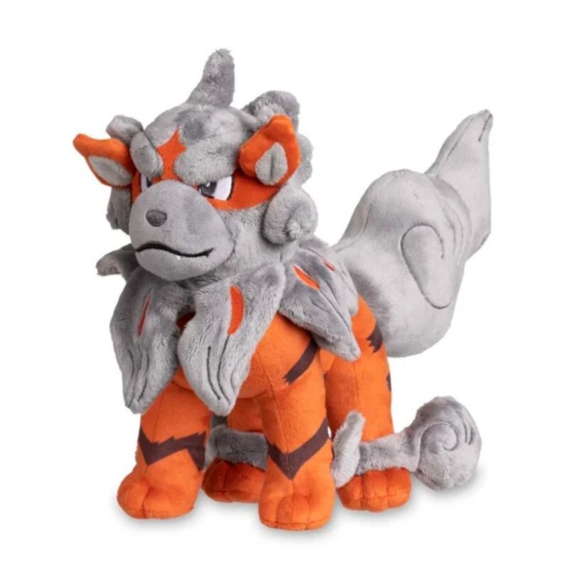 POKEMON CENTER HISUIAN ARCANINE POKE PLUSH RARE ITEM