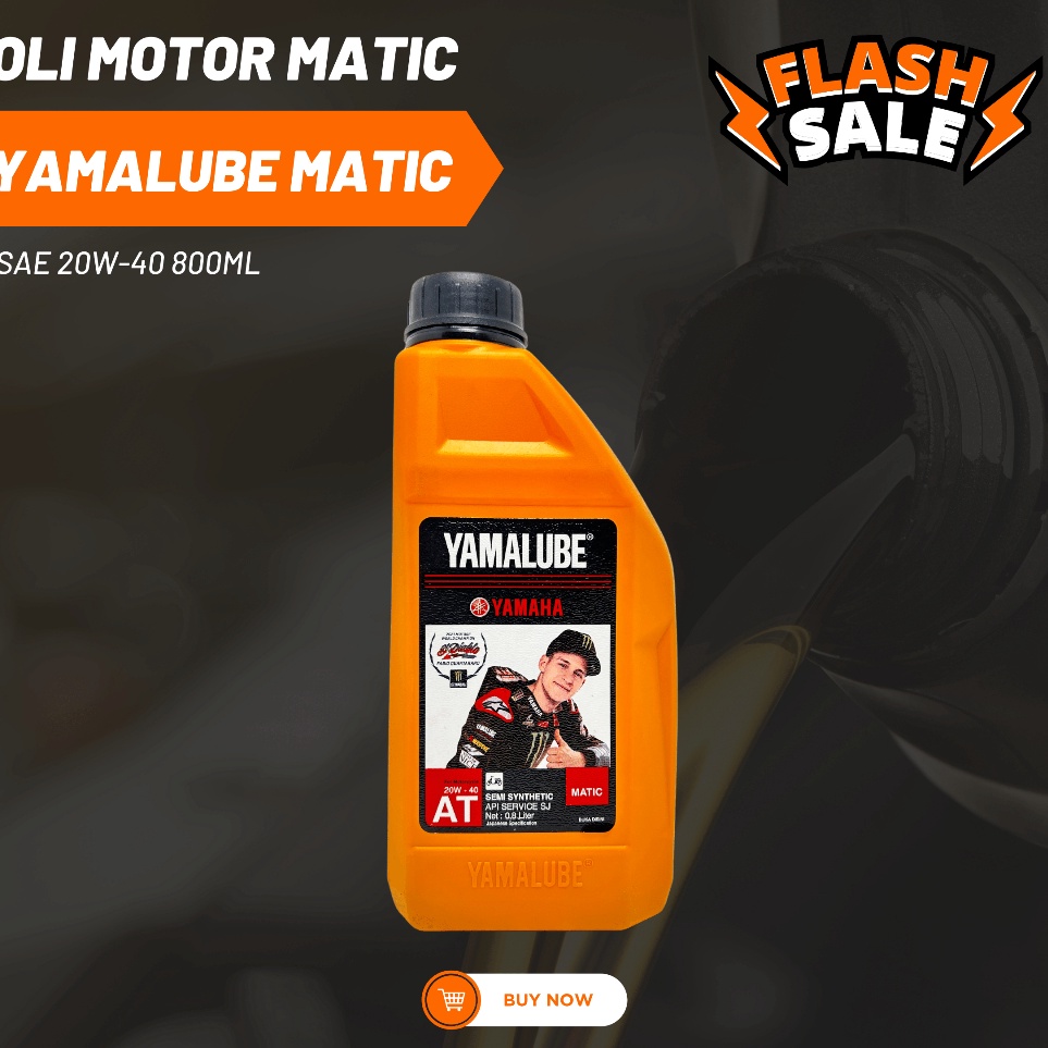 Oli Motor Yamalube Matic 8ml Oli Mesin Yamalube Matic