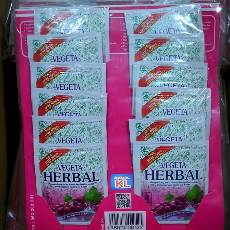 

VEGETA HERBAL ISI 12 SACHETS