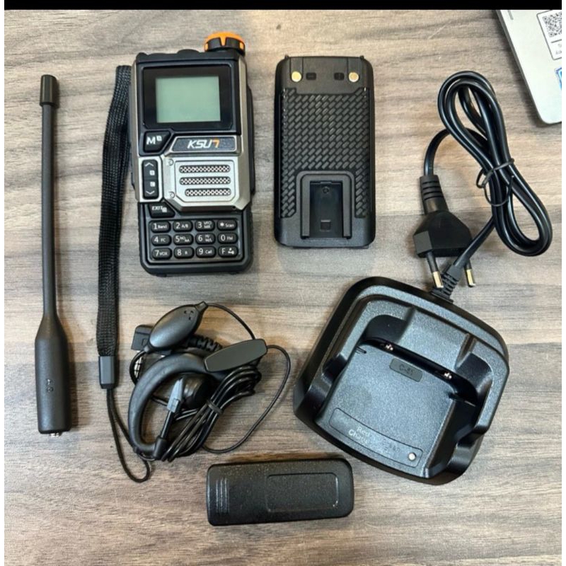 HT WALKIE TALKIE ksun k-5 bisa allband 018-999 mhz free reques isi frekuensi