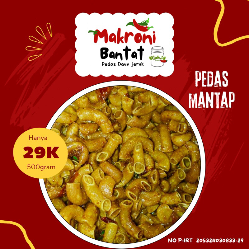 

Makroni Bantet Pedas Gurih Daun Jeruk