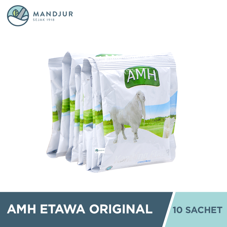 

AMH Etawa Original Isi 10 Sachet - Susu Kambing Etawa Original