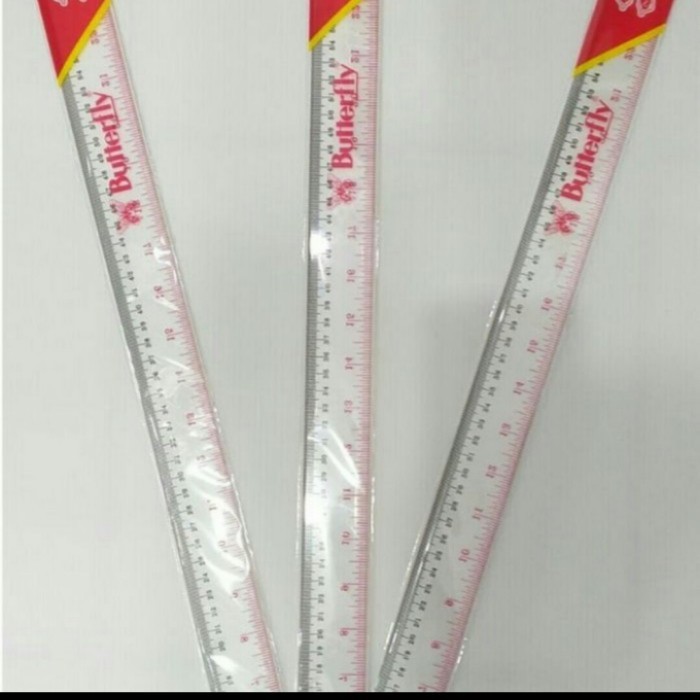 

penggaris mika butterfly 60 cm