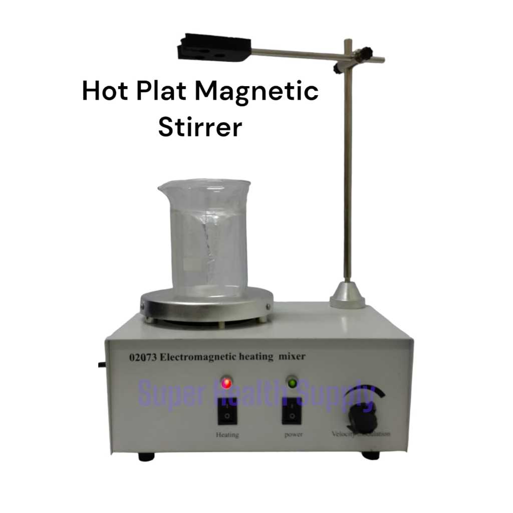 Magnetic stirrer hot plate alat pengaduk laboratorium Pengaduk Magnetic Mesin Pemutar Laboratorium