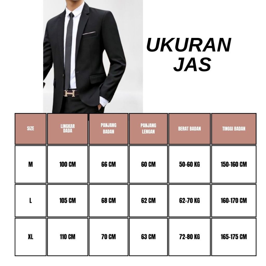 Jas Hitam Pria Wisuda Bahan Valencia Twist Blazer Pria Korea Model Slimfit untuk Nikah Kondangan