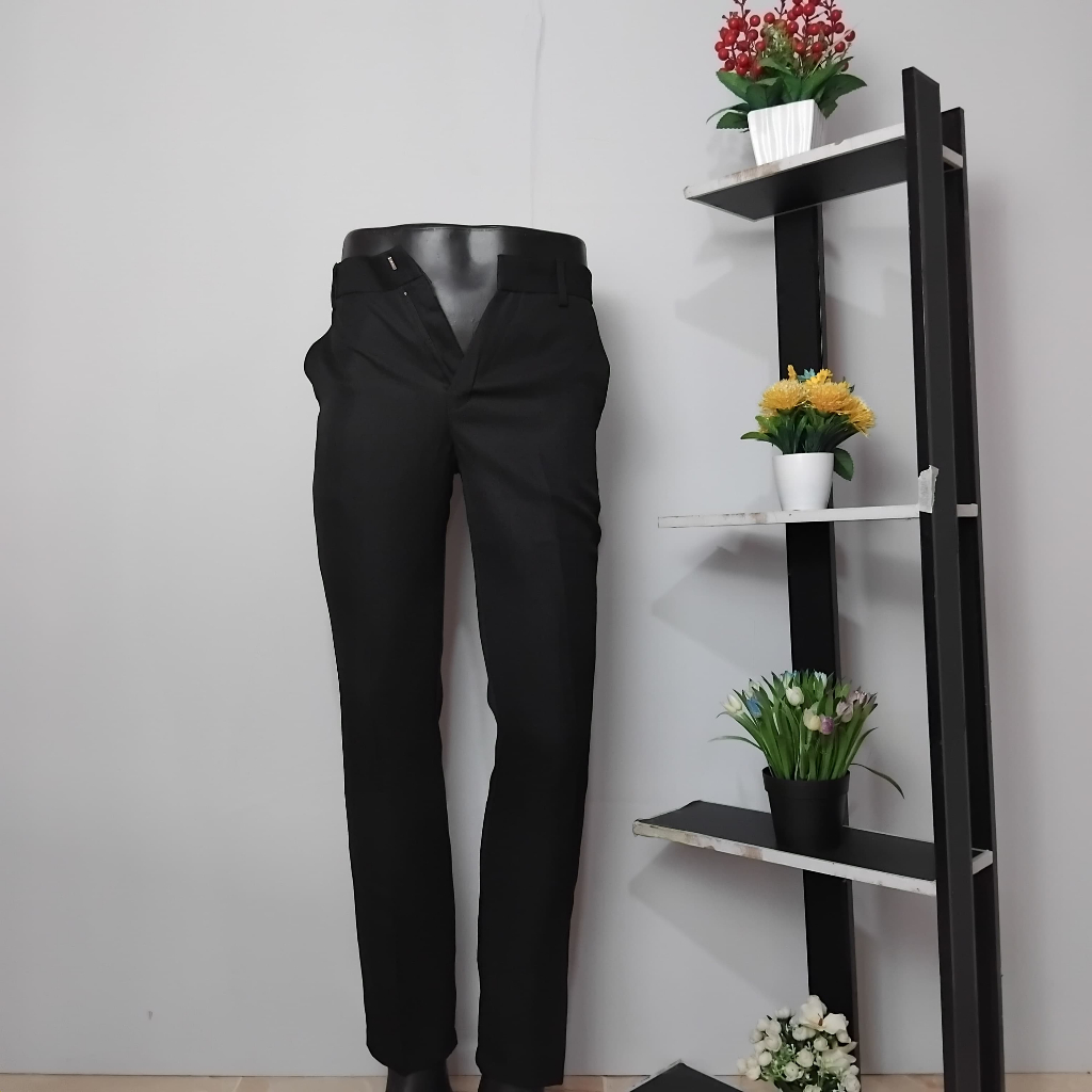 [ BISA COD ] Celana Panjang Formal Celana Bahan Dasar Pria Celana Formal Kantor Celana Panjang Forma