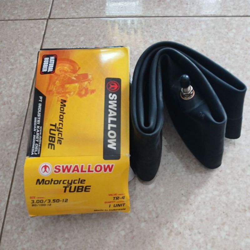 ban dalam swallow 300/350-12,80/100-12 velg ring 12 ban motor scoopy