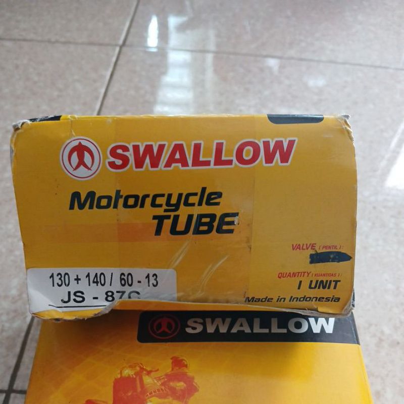 ban dalam swallow depan belakang motor nmax 130+140/60-13 velg 13