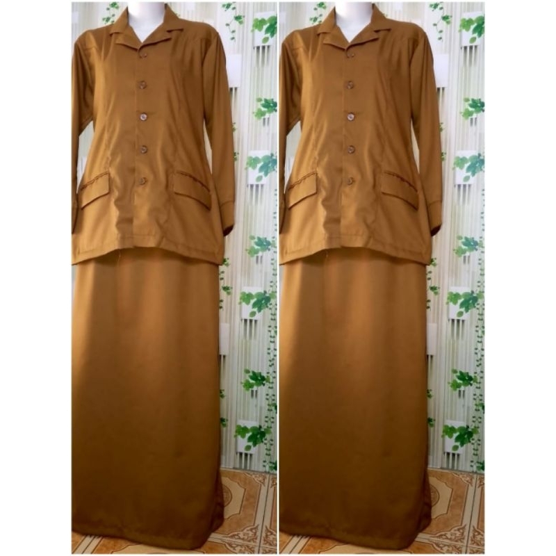 BELAJER set kerja PMDA PNS model rok sepam/rok A keki