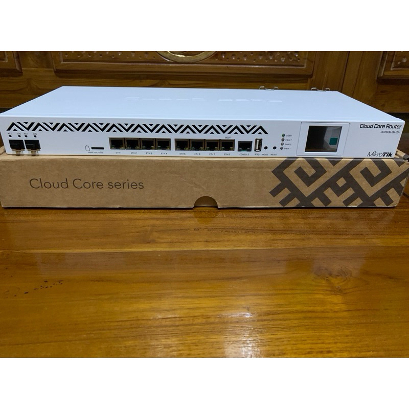 Mikrotik CCR1036-8G-2S+ v2 mikrotik bekas mikrotik second mikrotik seken mikrotik routerboard second