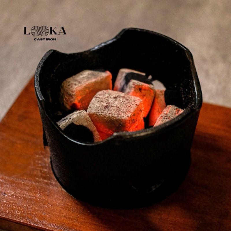 Looka Cast Iron Tungku (Cast Iron Furnance)