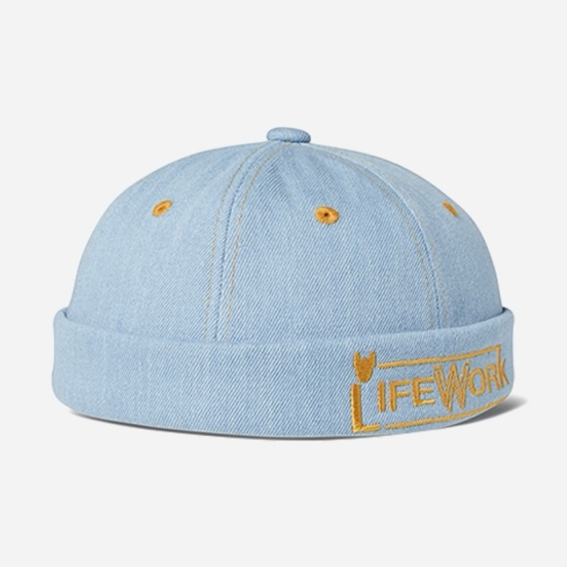 Stitched Denim Watch Cap / Topi Lifework Life Work