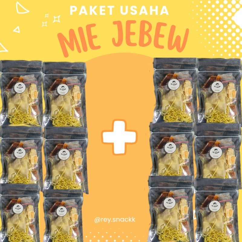 

Paket Usaha Mie Jebew // Mie jebew isi 12 bungkus by rey snackk