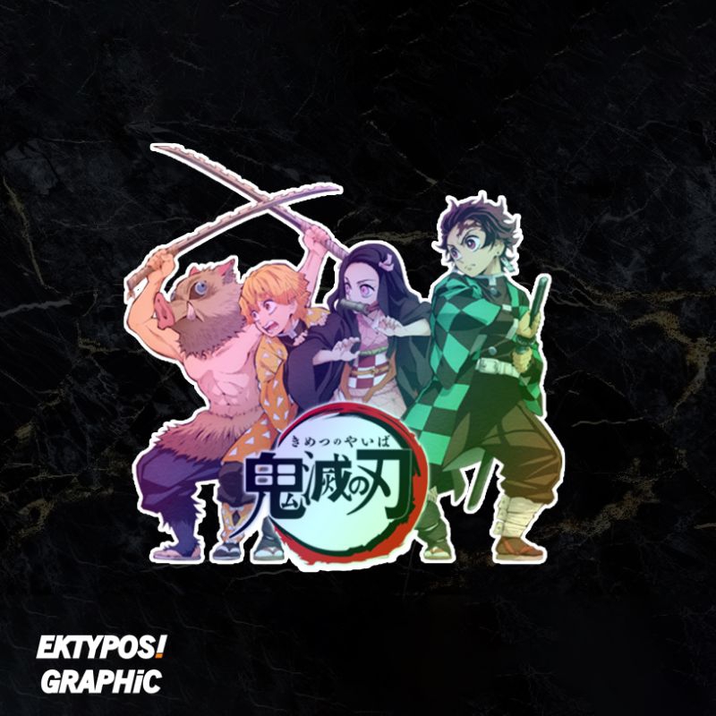 

Sticker Hologram - Kimetsu no yaiba -KYA1