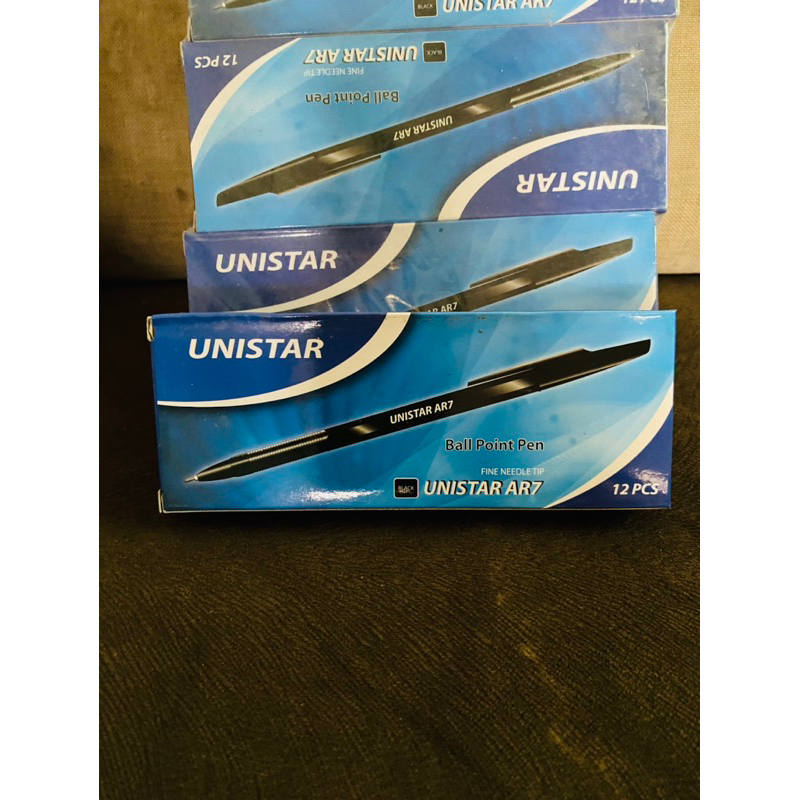 

pulpen unistar hitam isi 12pcs