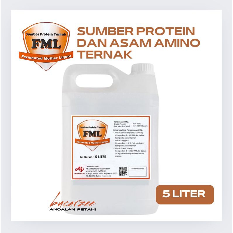 FML. SUMBER PROTEIN DAN ASAM AMINO TERNAK 5 Liter