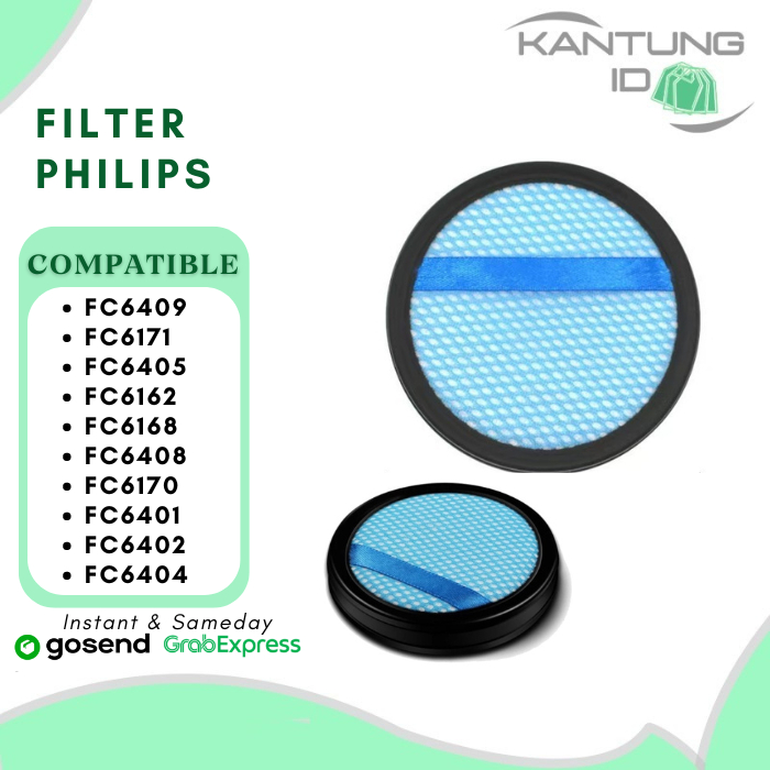 Filter Filter Vacuum/Vakum Philips cleaner FC6409, FC6171, FC6405, FC6162, FC6168, FC6408, FC6170, F