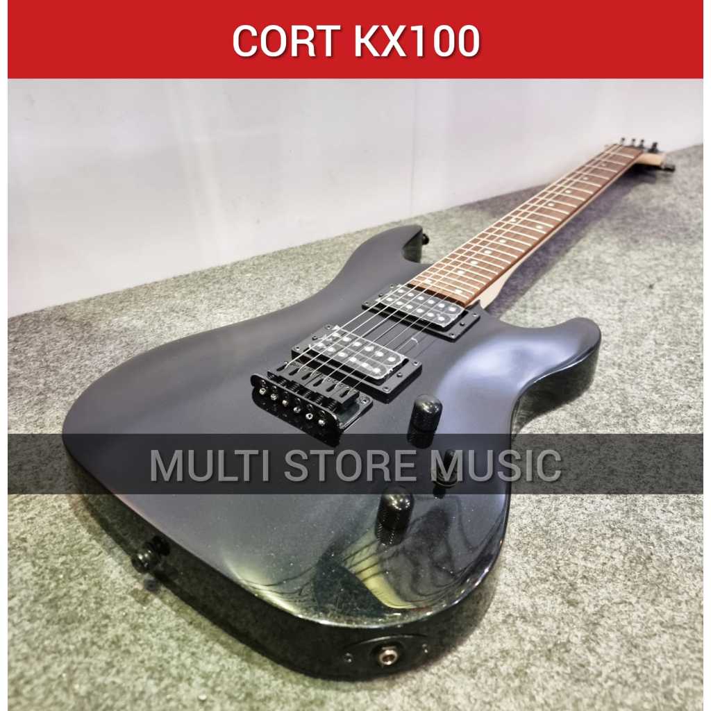 Gitar Elektrik CORT KX100 - CORT KX 100 - CORT KX 100 BKM - ORIGINAL
