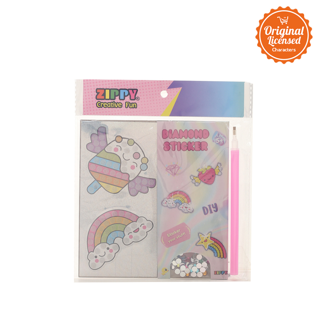 

Mainan Edukasi Anak Diamond Sticker DS-04-Ice Cream