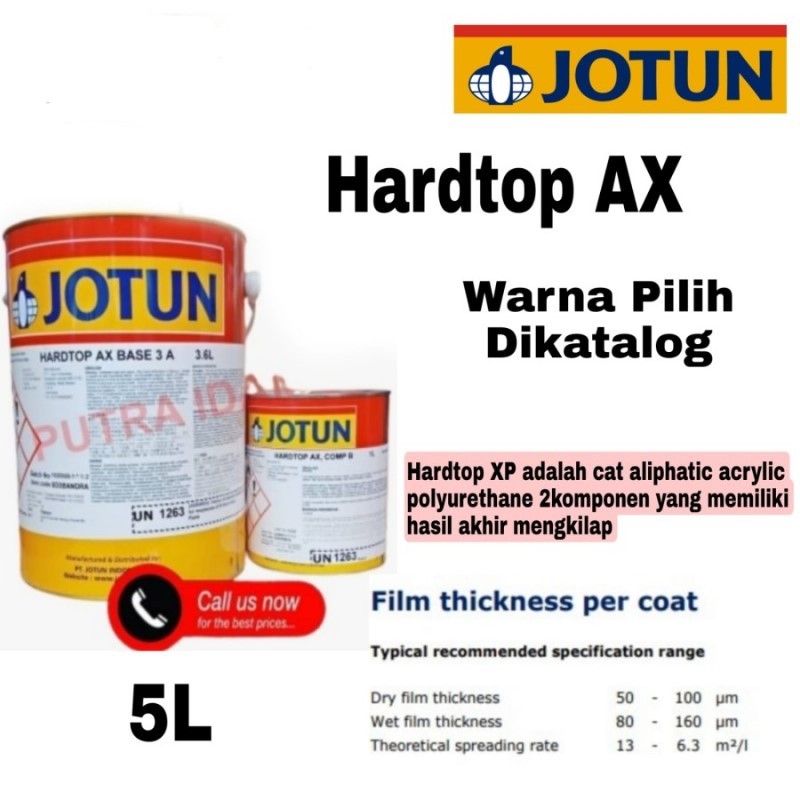 JOTUN CAT KAPAL / HARDTOP AX 5 LITER / 2 KOMPONEN / CAT JOTUN MARINE